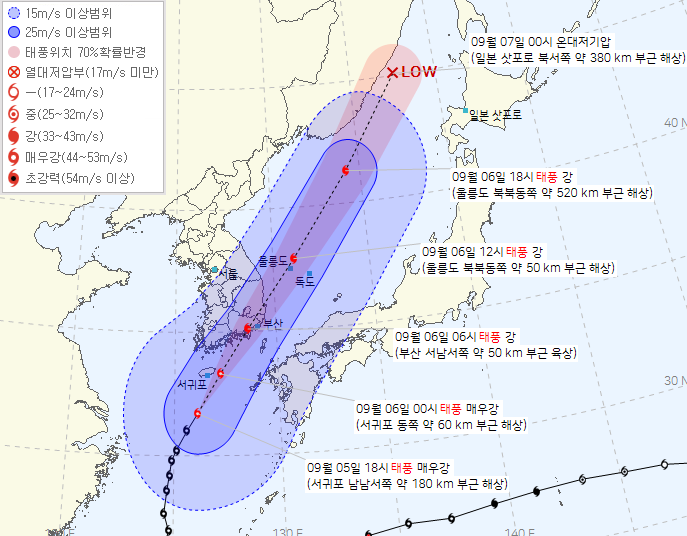 태풍힌남노