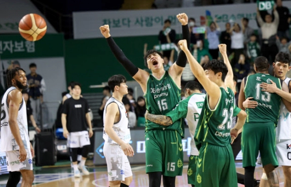 원주 DB 프로미 와이어 투 와이어 우승 상황