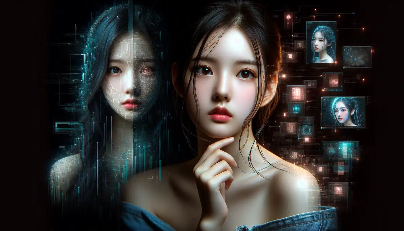 챗gpt-무료-유료-비교하며-사용하는-여성의-모습