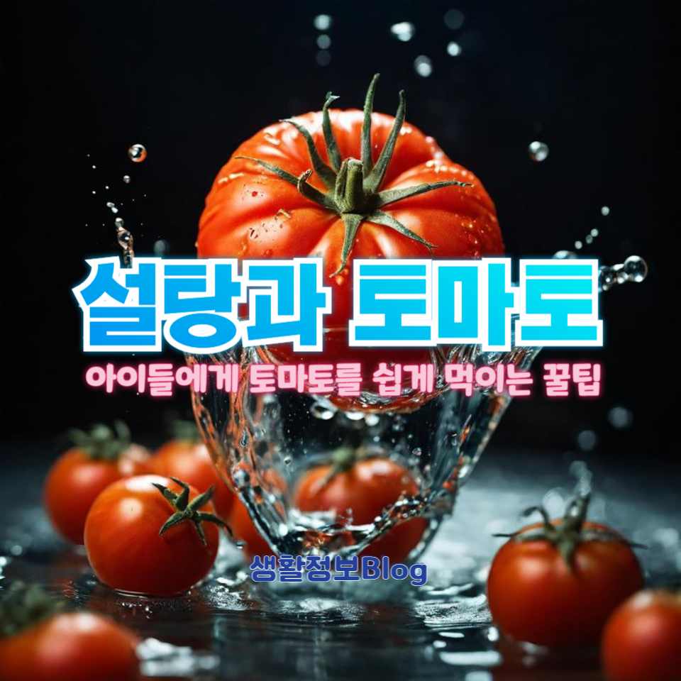 아이들에게 토마토를 쉽게 먹이는 방법