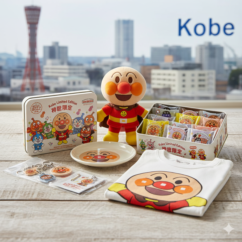 호빵맨 박물관에서 살수있는 호빵맨 굿즈