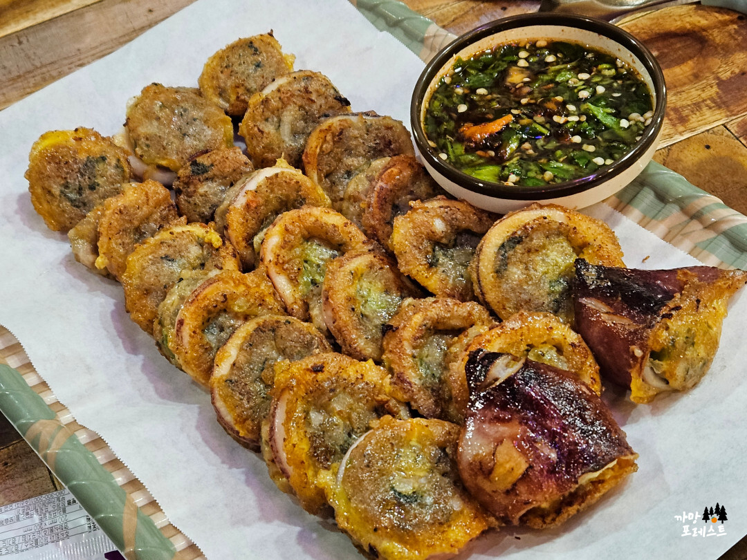 전뱅이 오징어 순대