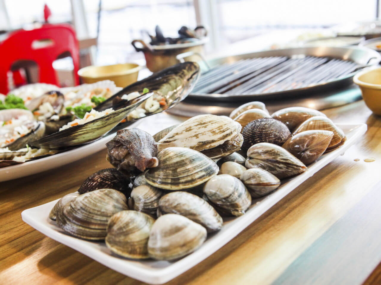 생방송오늘저녁 조개구이 오이도 맛집