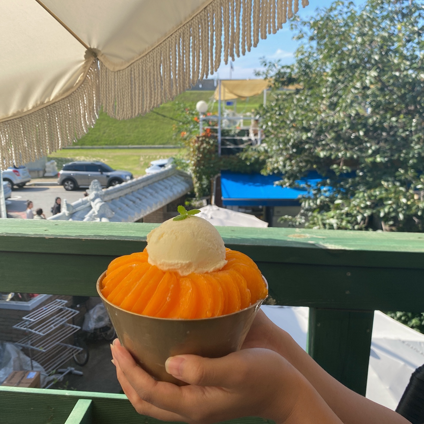 수원 화성행궁 장안문 행궁빙수 유기그릇 송아당 유숙자 명인 전통자수 주차 리뷰 맛집 단팥죽 팥빙수