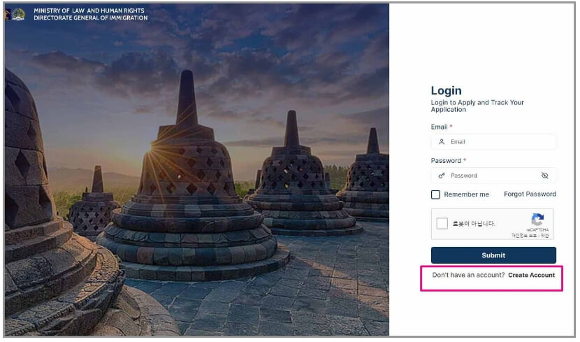 인도네시아 비자 발급