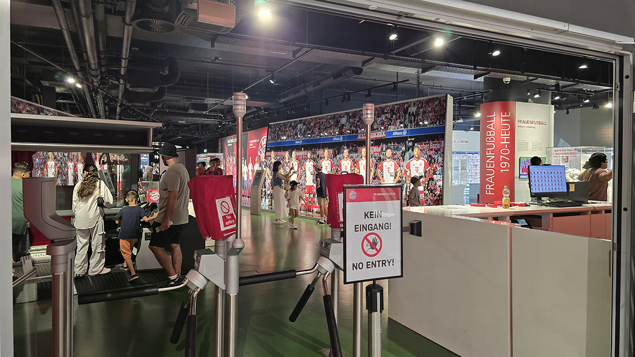 투어객 전용 구역