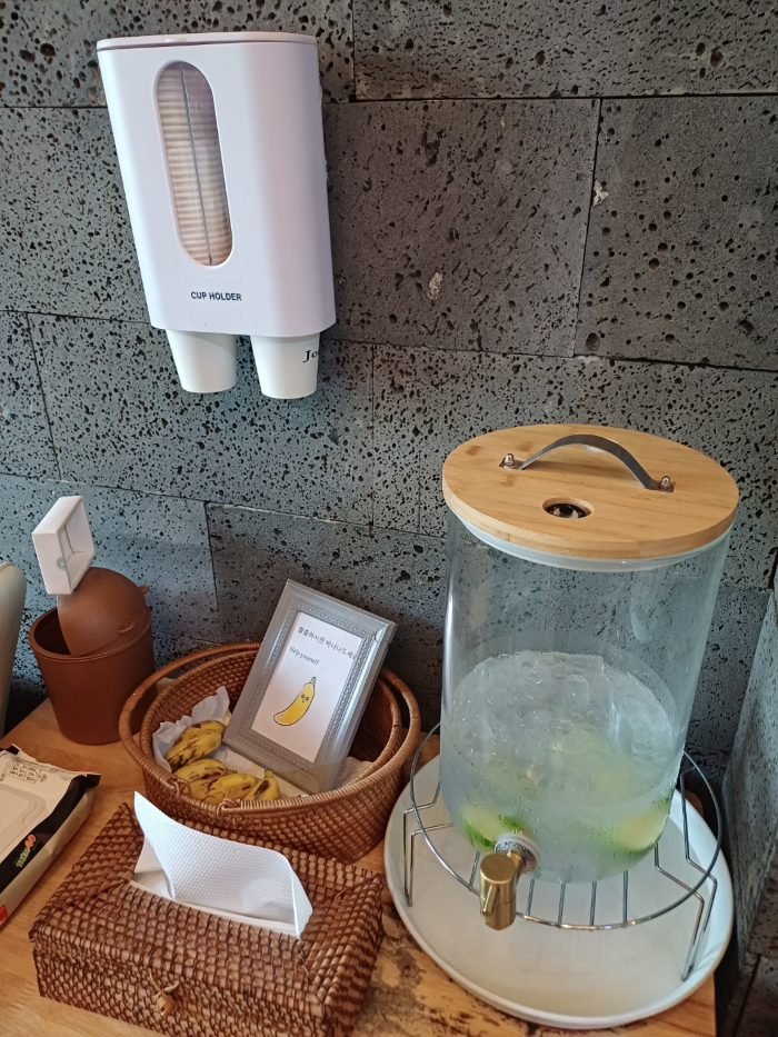 유주스파_바나나_물