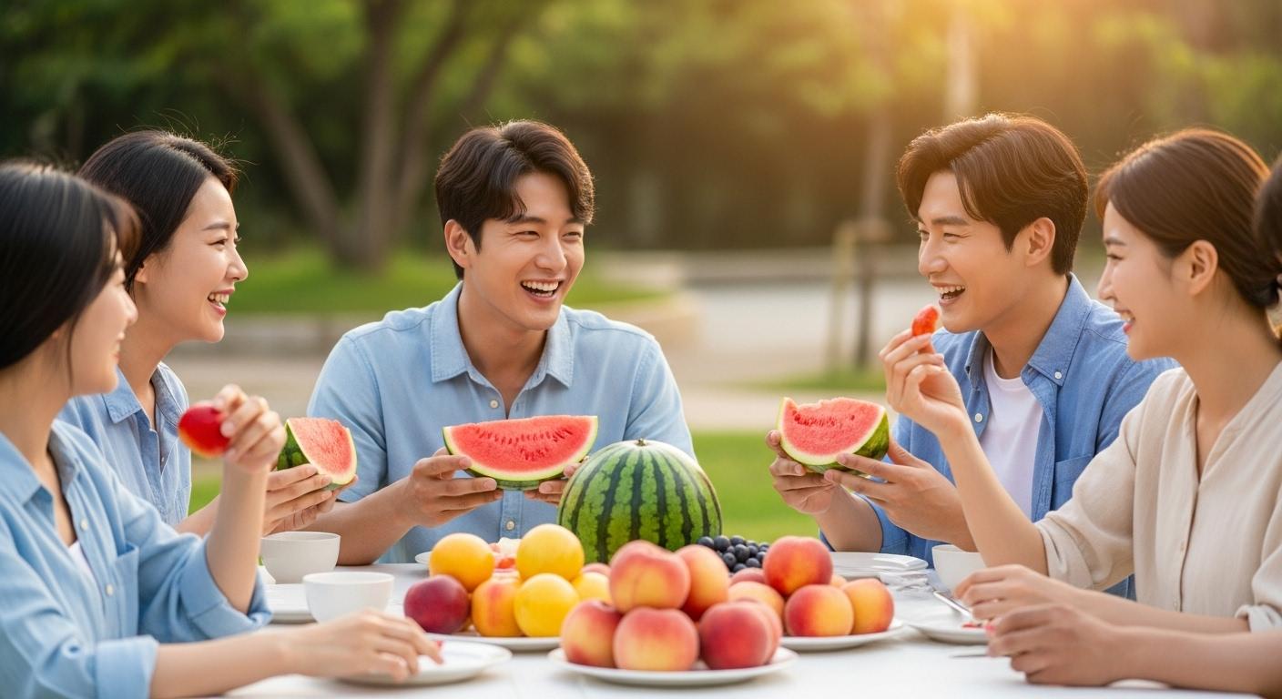 복날 먹는 과일