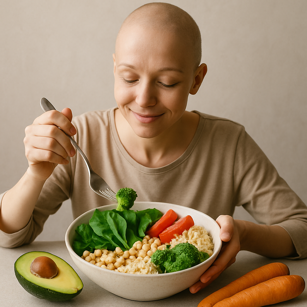 암환자와 태초먹거리