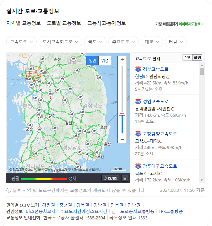 고속도로 CCTV