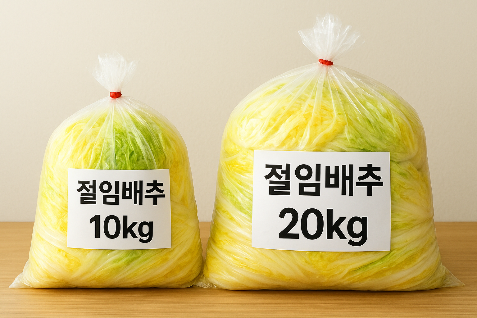 절임배추 10kg vs 20kg&amp;#44; 김장 분량 계산법
