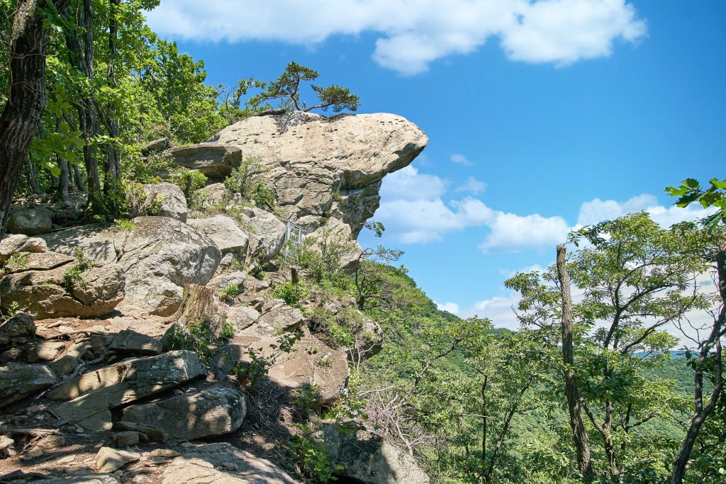 축령산 등산코스 지도