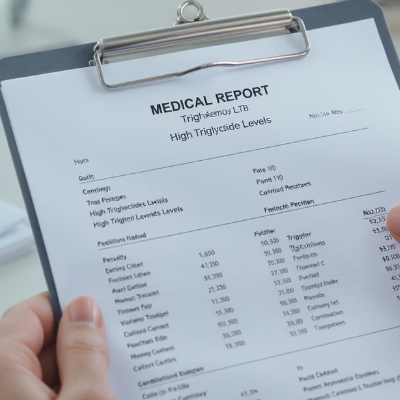 중성지방수치가 300넘으면