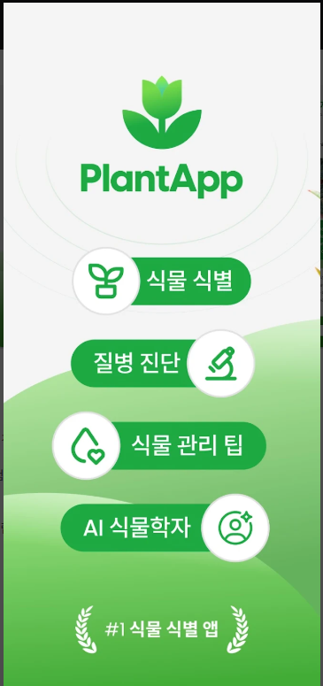 식물이름 찾기 어플 설치 방법 및 사용법