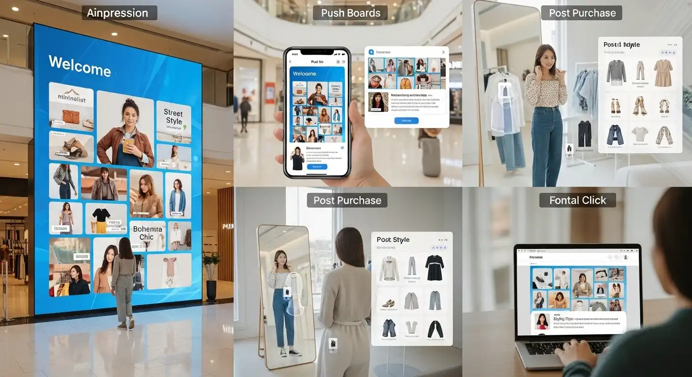 <img src="ai_moodboard_brand_message.webp" alt="AI 무드보드가 쇼핑몰의 첫 인상부터 마지막 클릭까지 고객과의 커뮤니케이션을 주도하며 브랜드 메시지를 설계하는 장면을 표현한 이미지 입니다">