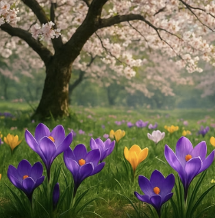 크로커스와 궁합이 좋은 식물, 함께 심으면 정원이 더 풍성해져요