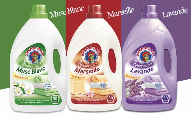 샹떼클레어 섬유유연제 종류 이미지