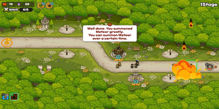 불덩이-공격을-사용하여-적을-처치하는-장면