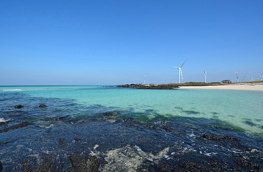 제주도 김녕 성세기 해변