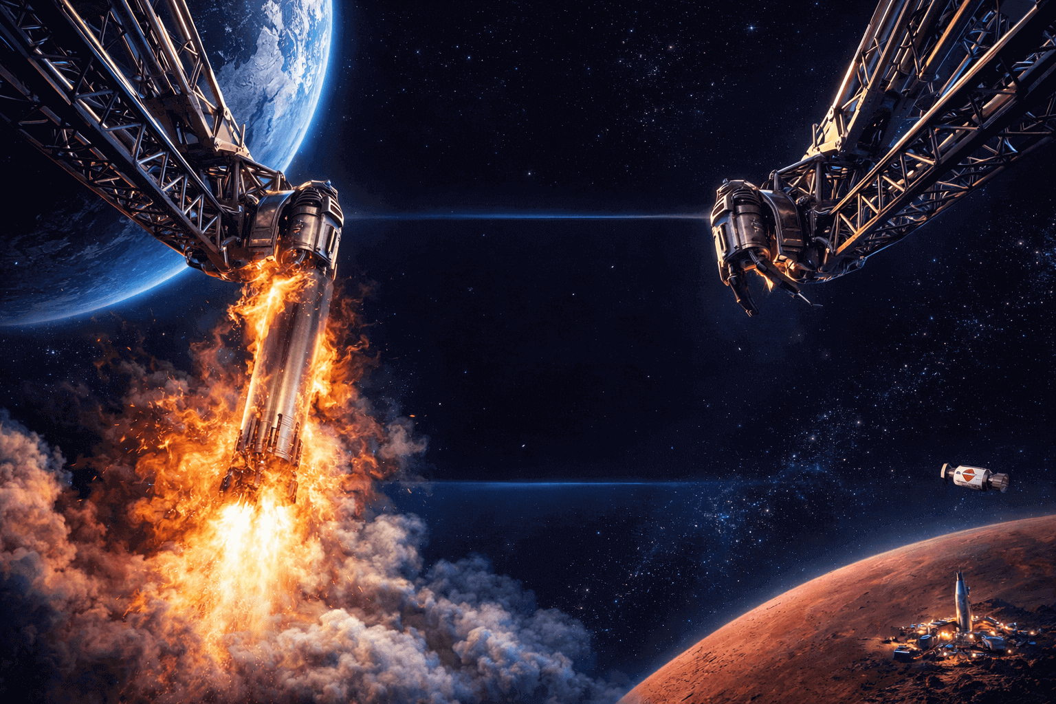 스페이스엑스, 슈퍼헤비 부스터 포획