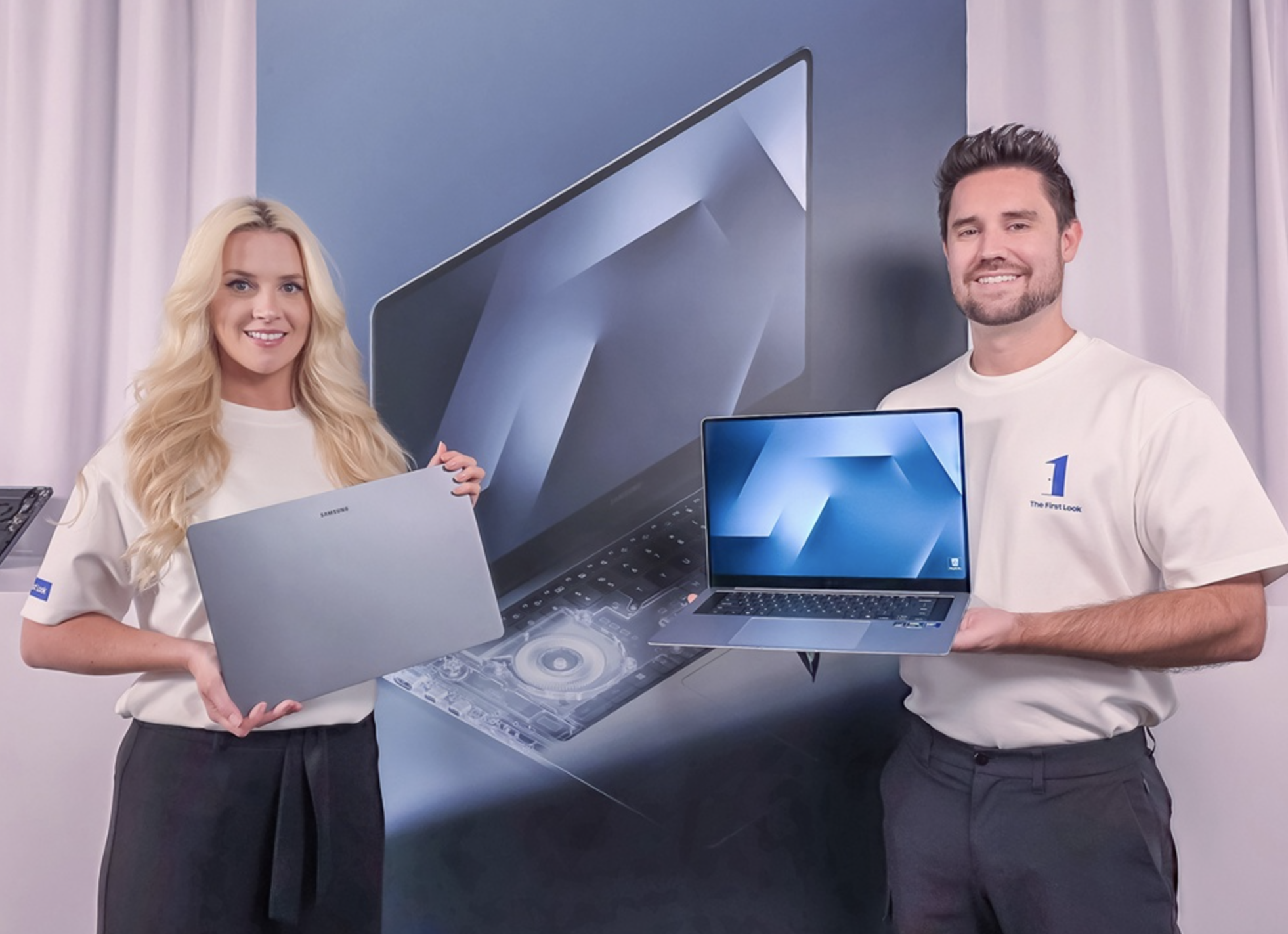 삼성전자 모델이 갤럭시 북6 프로