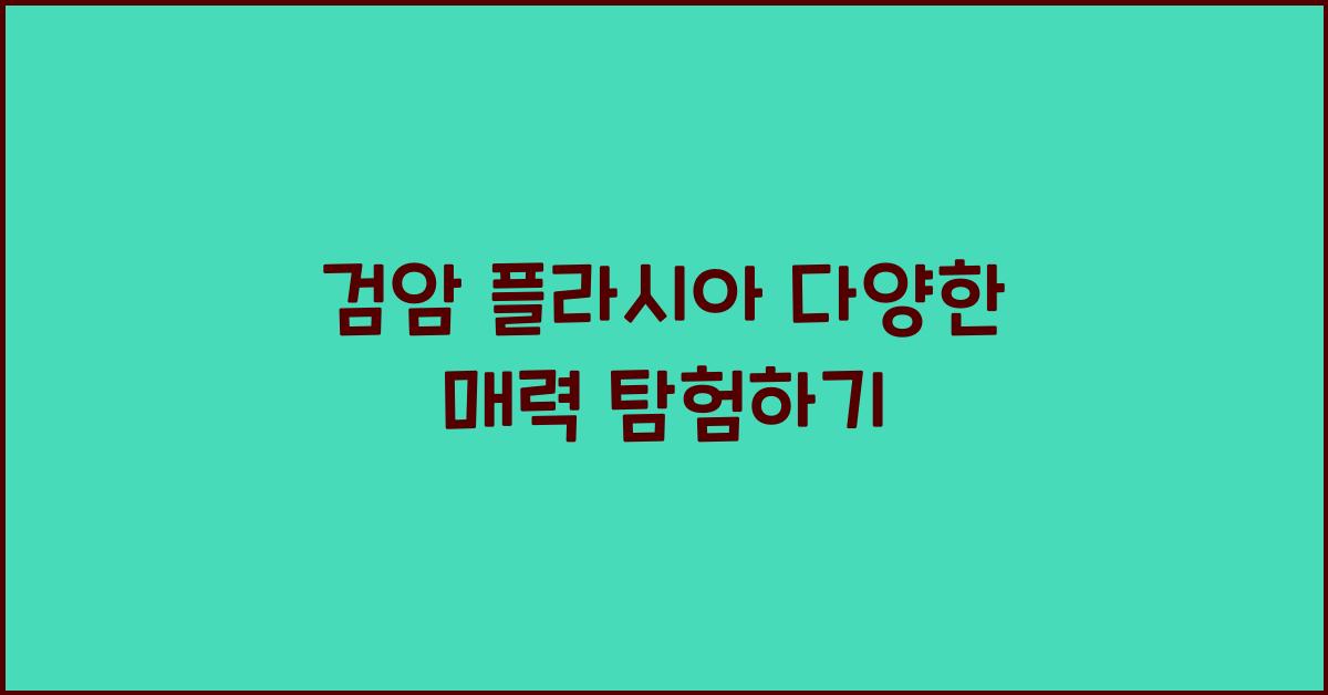 검암 플라시아