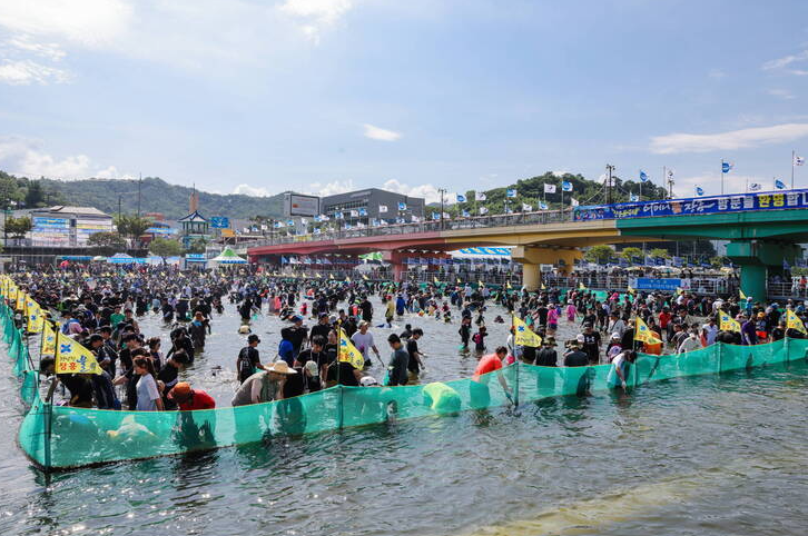 장흥 물 축제 행사기간