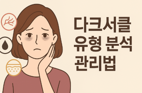 다크서클 유형에 따른 관리법