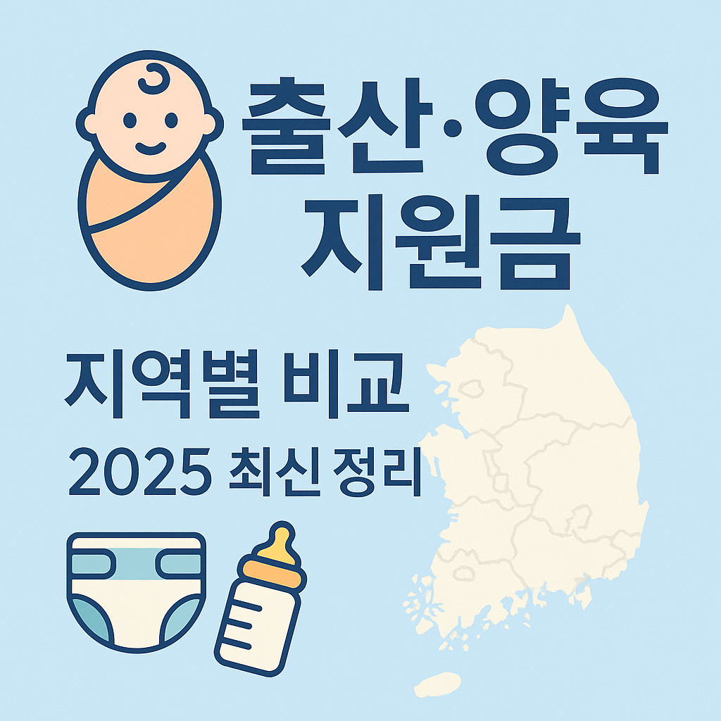 아기만 낳아도 최대 300만 원 각 지자체별 출산&middot;양육 지원금 비교