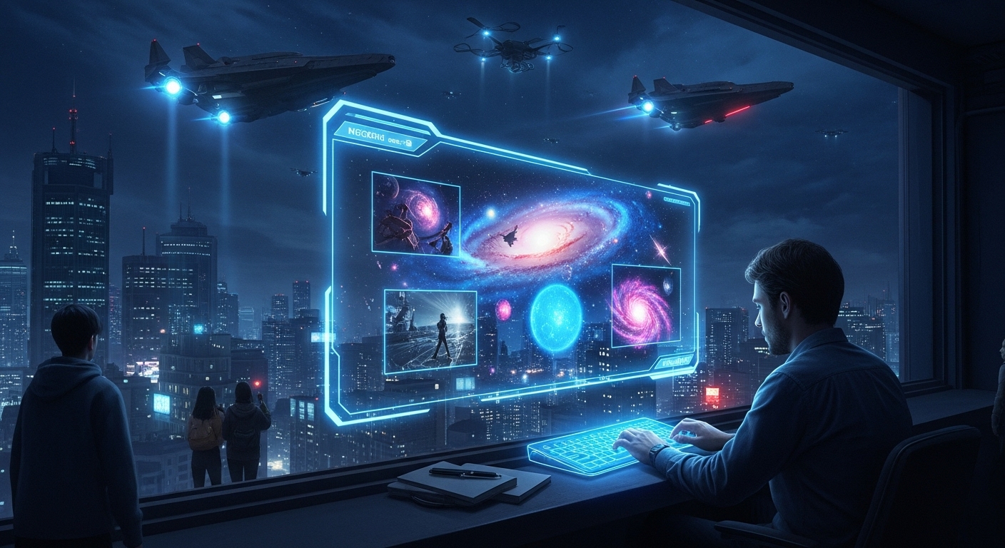 넷플릭스 원작 SF작가 관련 사진