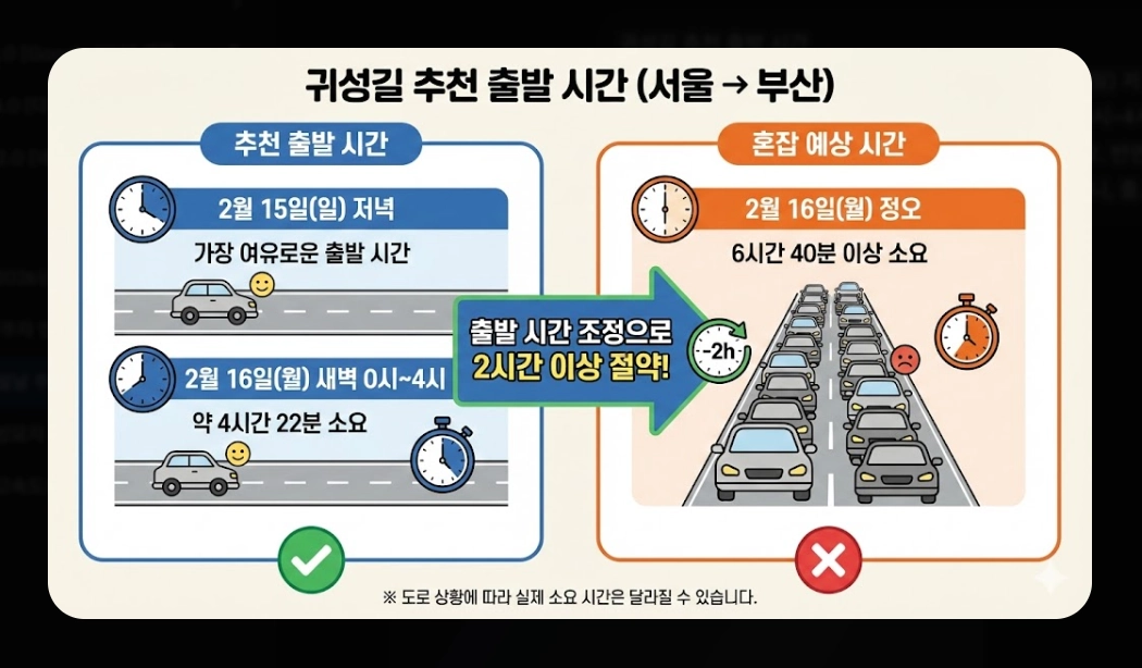 설날 주차 팁(2026 설 연휴, 전국 무료 주차장, 고속도로)(+ 전기차 충전)