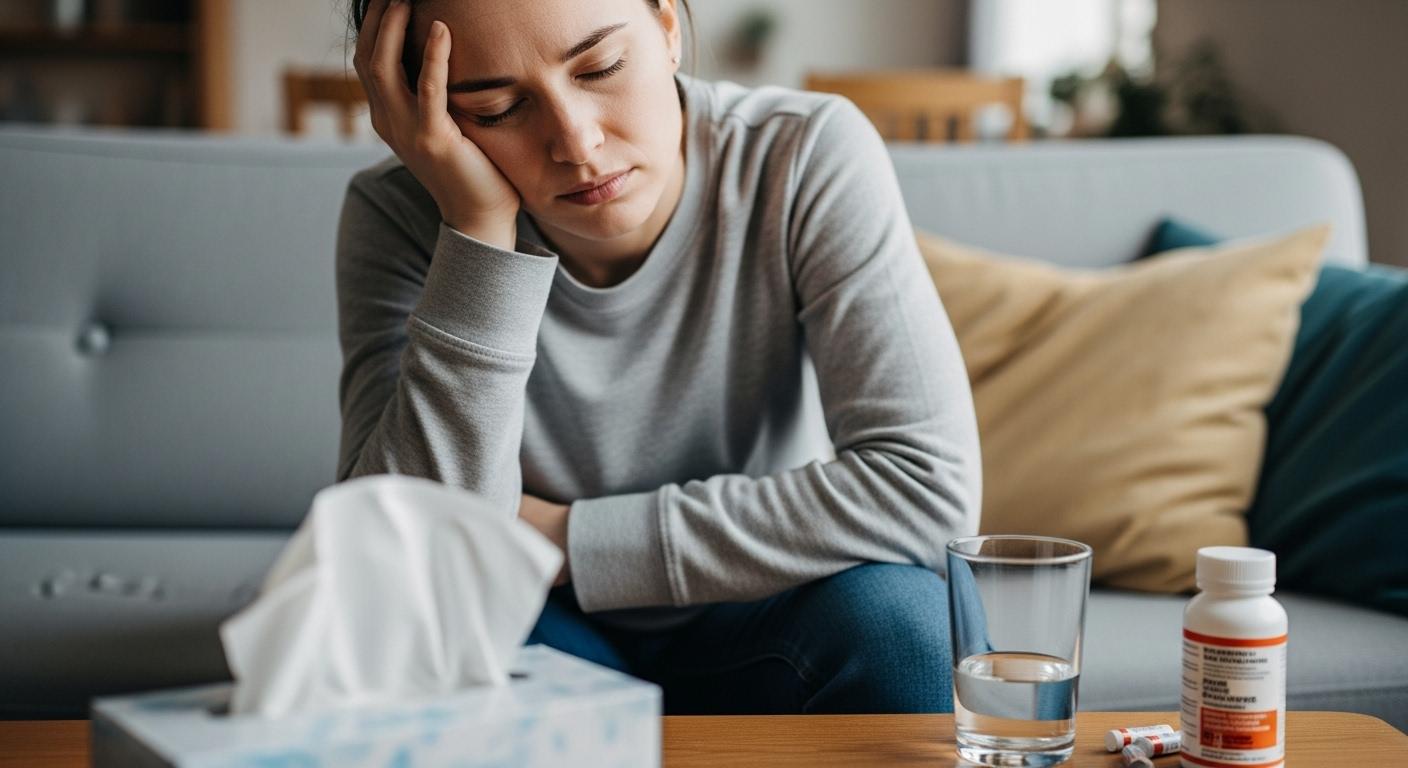 독감 증상 두통 설사