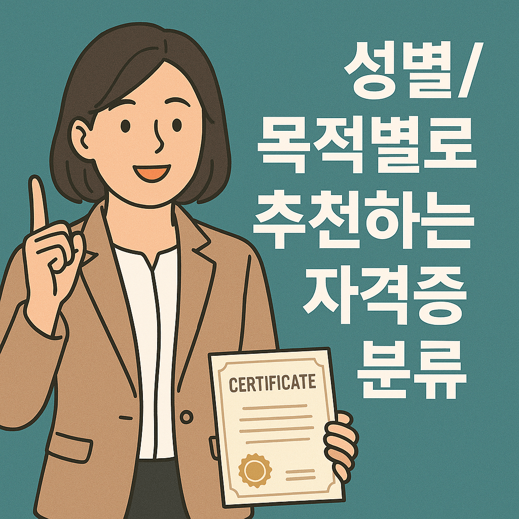 추천 자격증