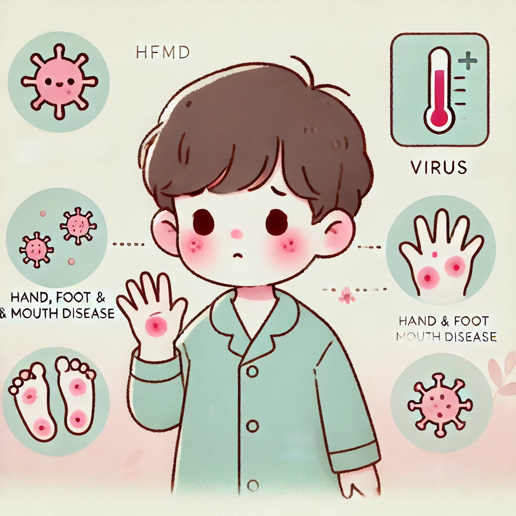 수족구 증상 이미지