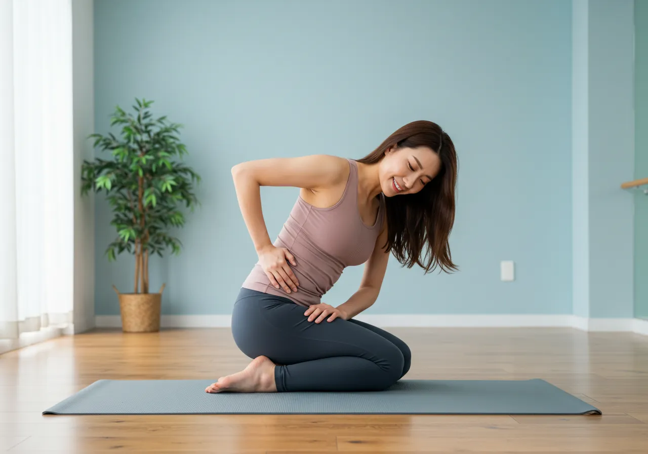 생리통 완화에 효과적인 요가스트레칭 자세