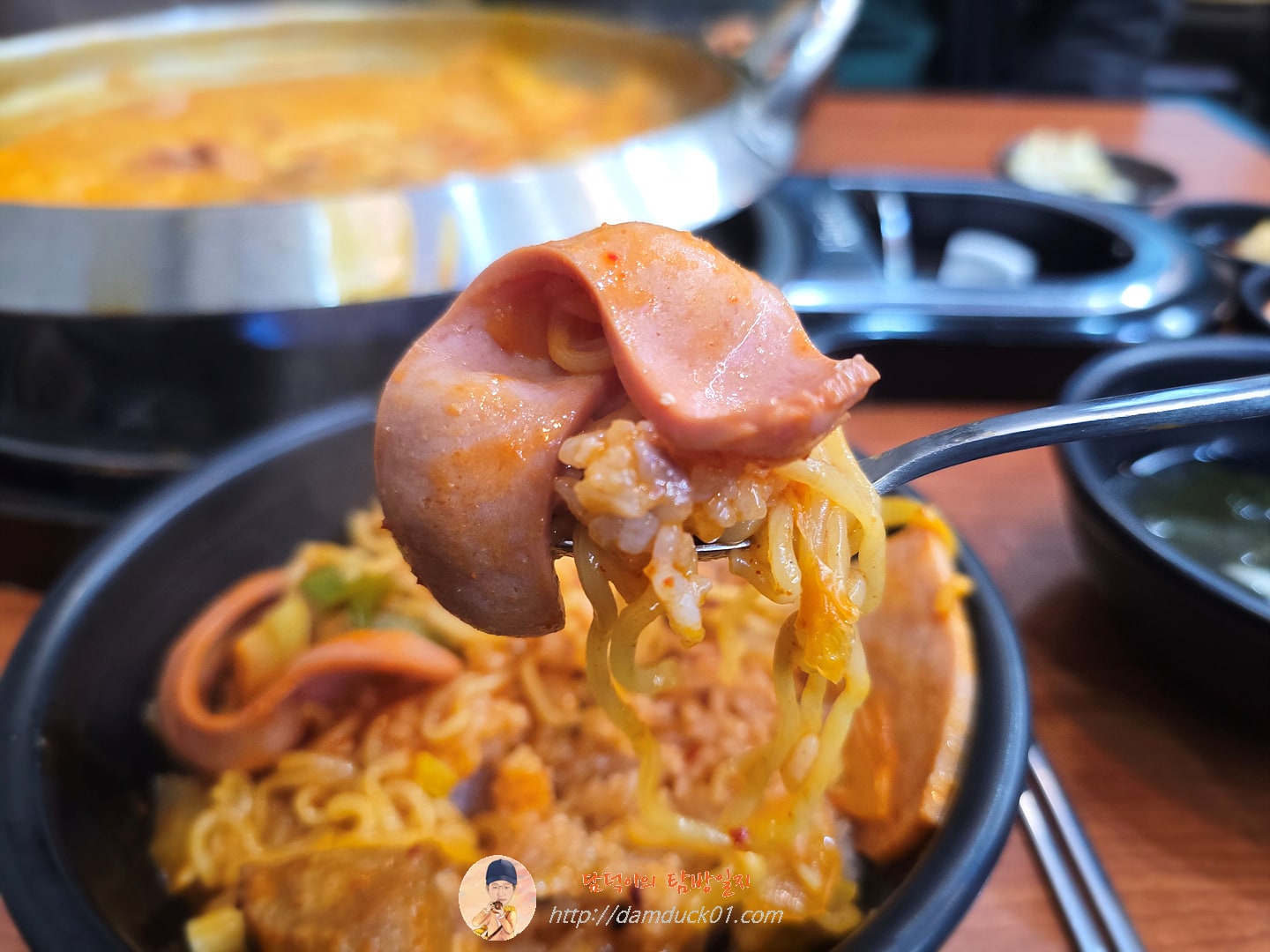 섞어 부대찌개