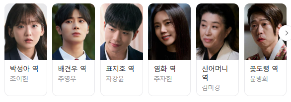 견우와 선녀 ott 출연진 촬영지 웹툰 인물관계도