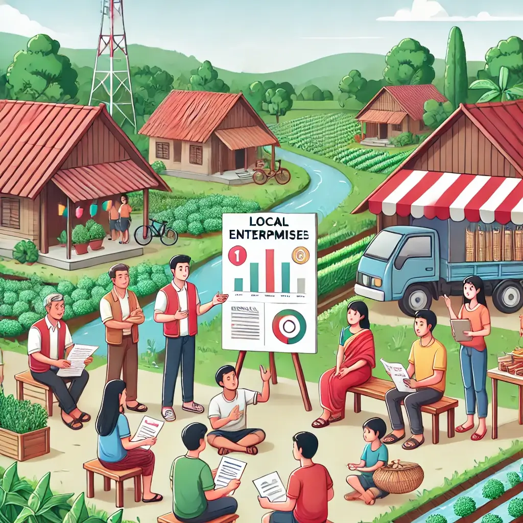 마을기업 관련 사진