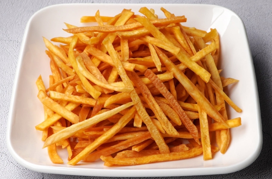 한국의 고구마 요리 고구마스틱