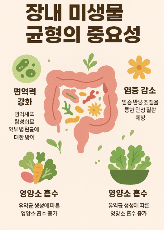 장내 미생물 관련 사진