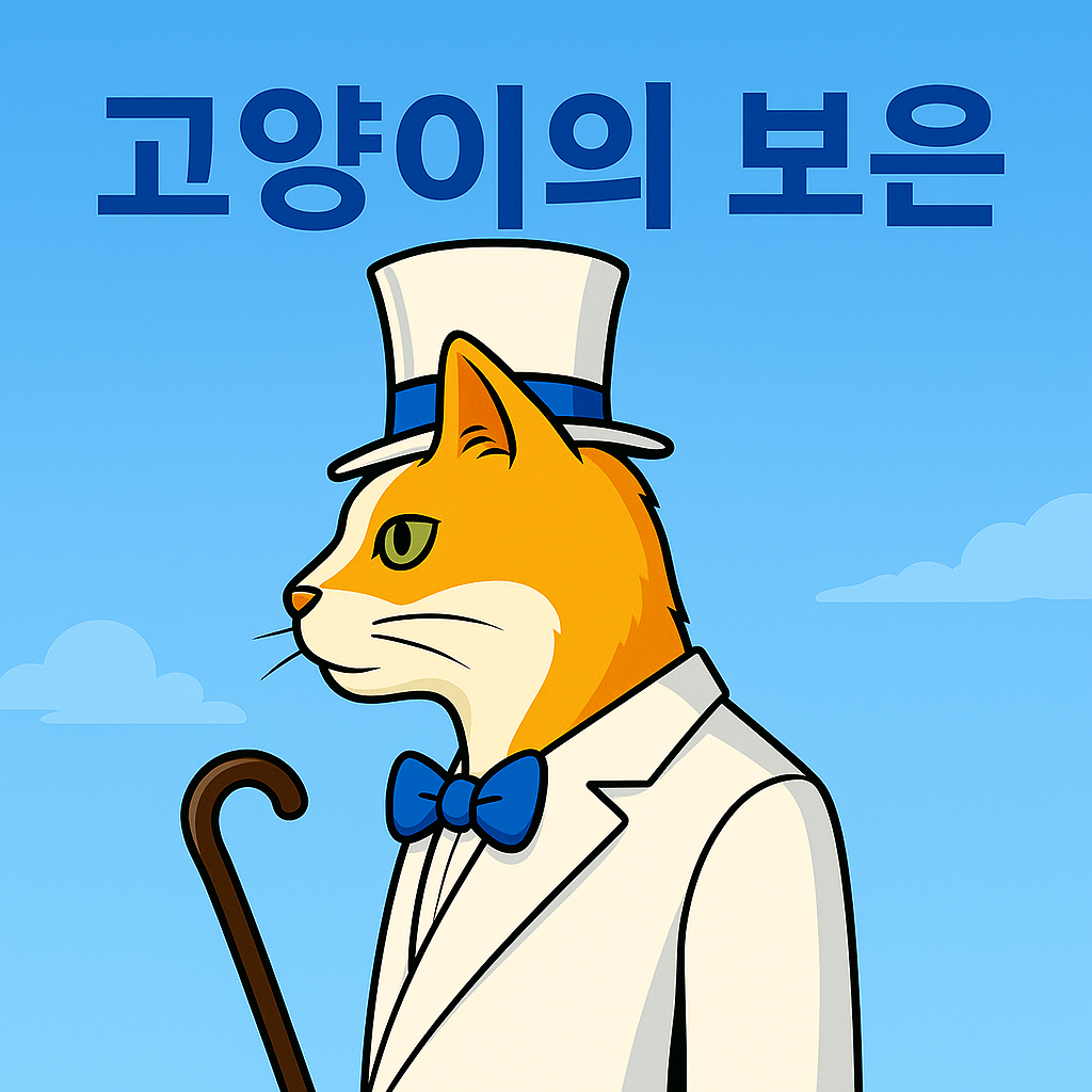 고양이 보은 캐릭터