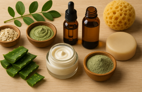 천연 화장품 이미지