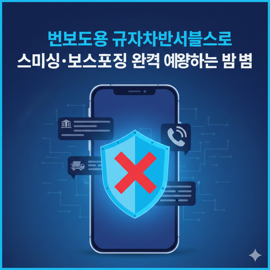 번호도용 문자차단서비스