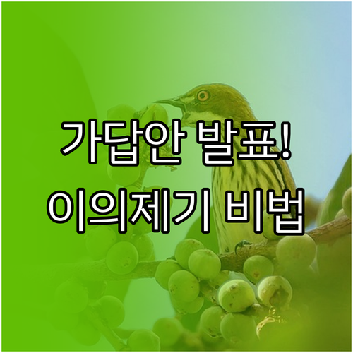 관세사 1차 시험 가답안 발표 시간 ..