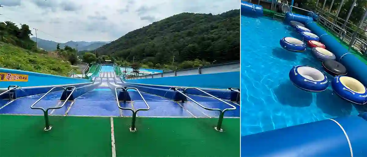 썰매장-튜브-수영장