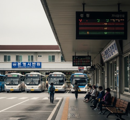 진주 시외버스터미널 시간표