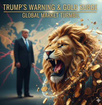 트럼프의 대규모 보복 경고와 금값 폭등