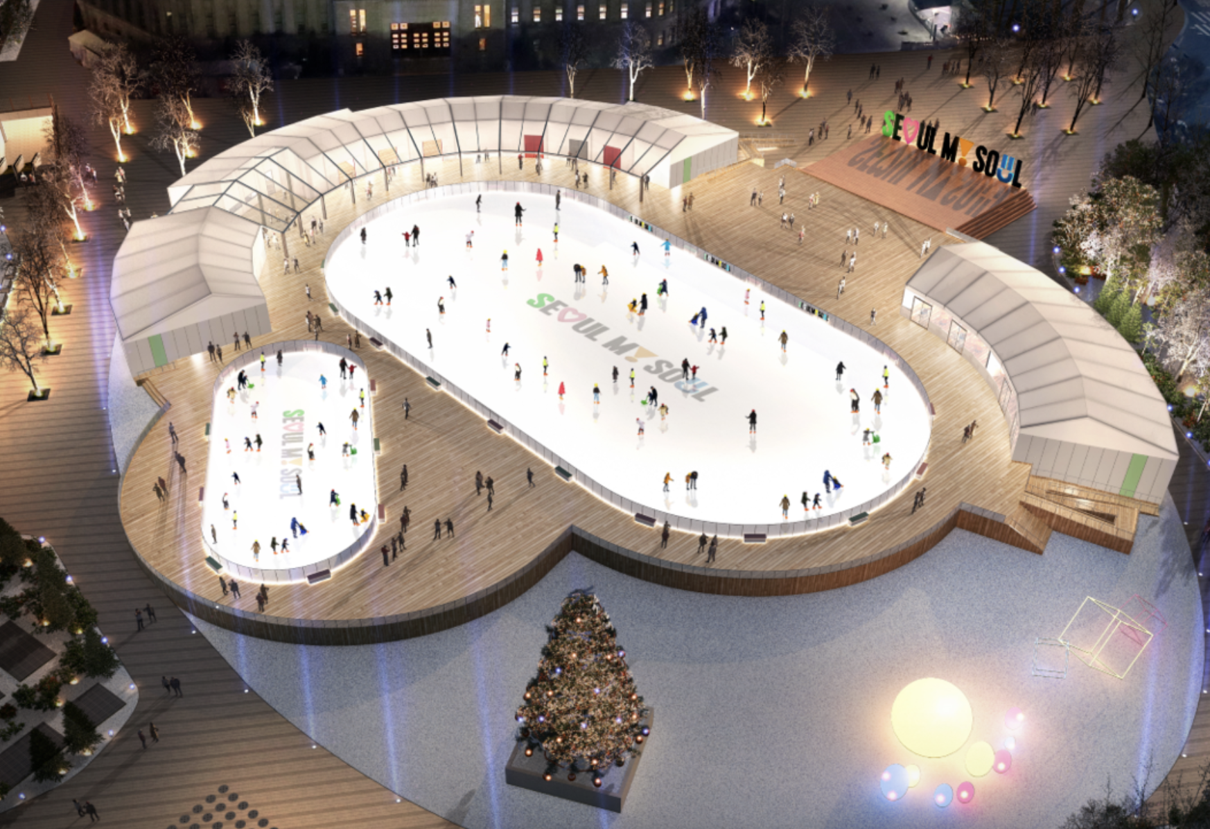 서울광장 스케이트장