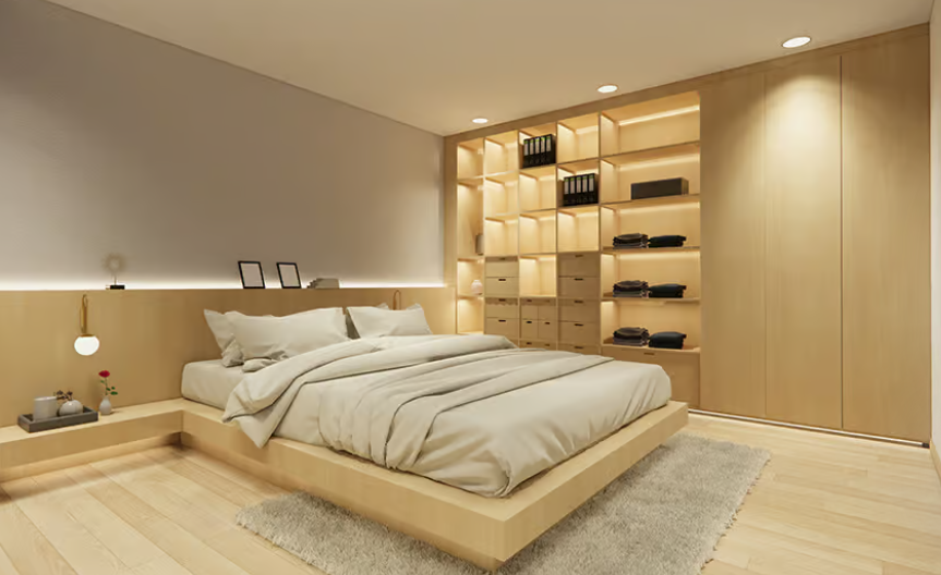 수면 집중도를 높이는 침대 색온도 관련 사진