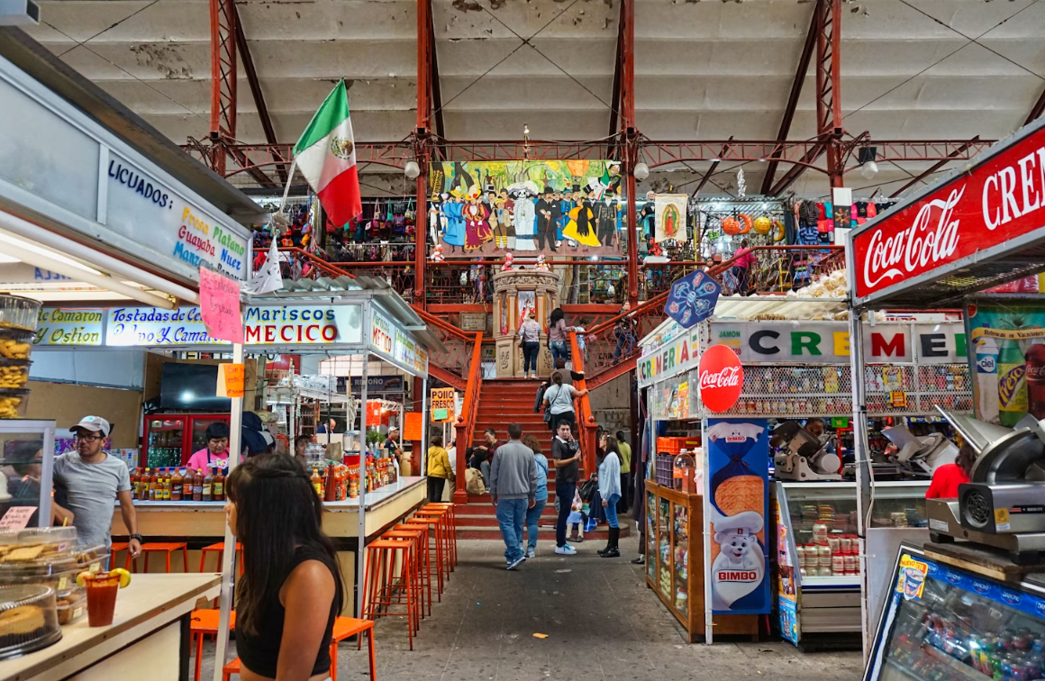 멕시코시티 푸드 마켓 사진